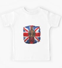 Anthony Joshua, das britische Flagge boxt Kinder T-Shirt
