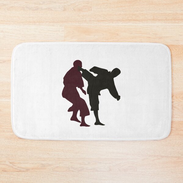 Item preview, Silhouettes of Martial Artists Fighting designed and sold by ibadishi.