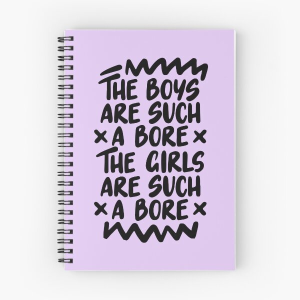 Item preview, The boys are such a bore designed and sold by letterbrighter.
