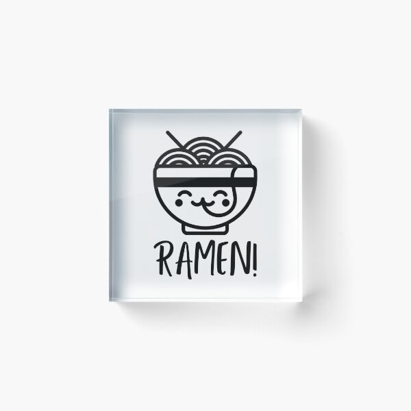 Item preview, Ramen Noodles Bowl Kawaii designed and sold by javes93.