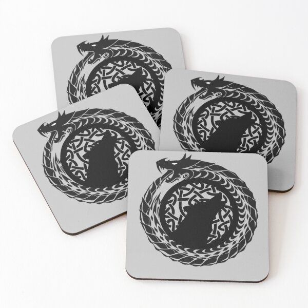 Item preview, Celtic Dragon Irish Wolf Circle Ireland Pride Gaelic Quotes Symbols designed and sold by TopTeeShop.