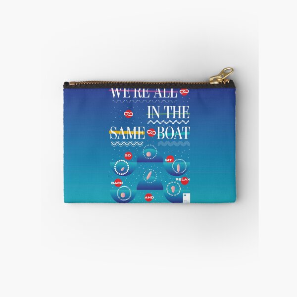 Item preview, We're all in the same boat designed and sold by quotesonposters.