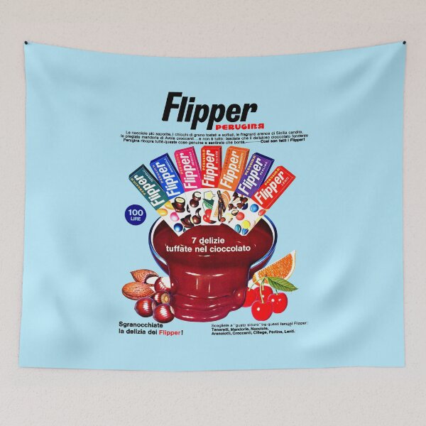 Item preview, FLIPPER PERUGINA - ADVERT designed and sold by ThrowbackAds.