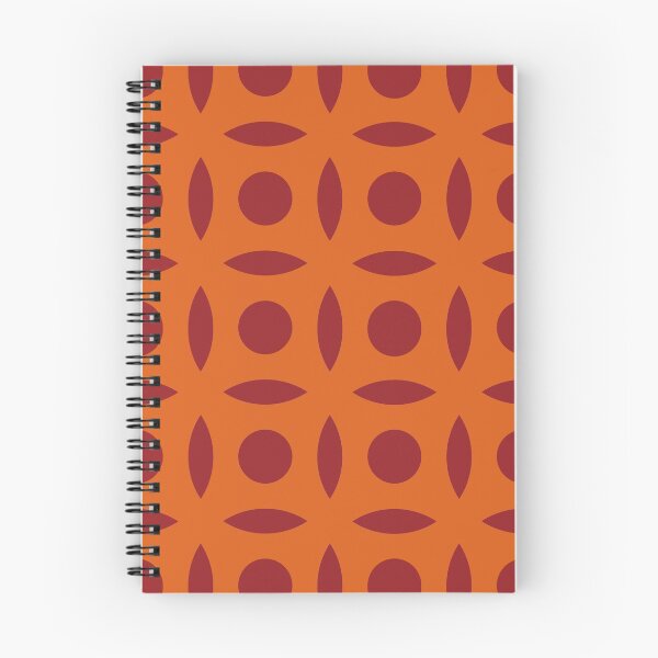 Item preview, Geometric Pattern: Intersect Circle: Blood Orange designed and sold by Red Wolf.