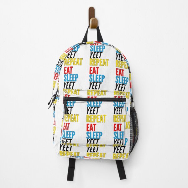 Item preview, Eat Sleep Yeet Repeat Colorful designed and sold by azmndesigns.