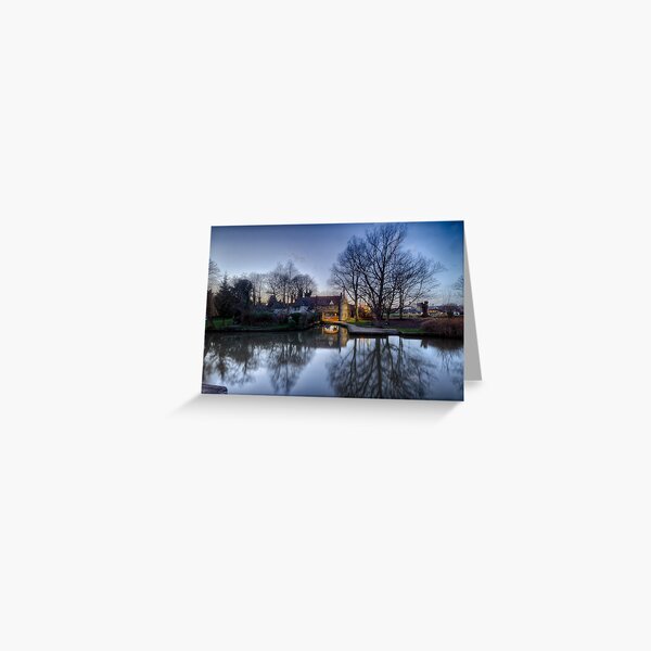Pulls Ferry, Norwich Greeting Card