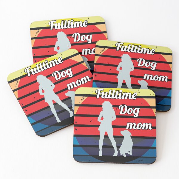Item preview, Fulltime dog mom sunset designed and sold by Feline Rockstars.