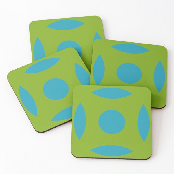 Item preview, Geometric Pattern: Intersect Circle: Algal Bloom designed and sold by Red Wolf.