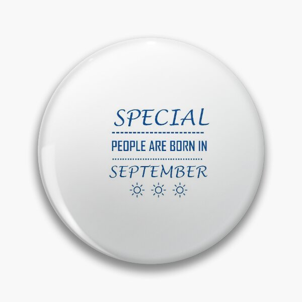 Artikelvorschau, Besondere Menschen werden im September geboren, Geburtstag im September, September, Im September geboren entworfen und verkauft von Souna's Store.