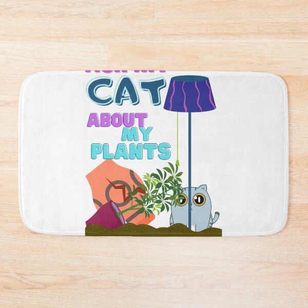 Item preview, Ask my cat about my plants  designed and sold by SoulHeart.