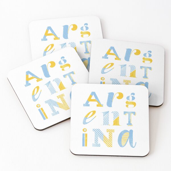 Item preview, Argentina typography designed and sold by stu-dio-art.