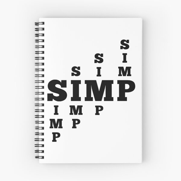 Item preview, Simp shirt dark designed and sold by WanderingTrader.