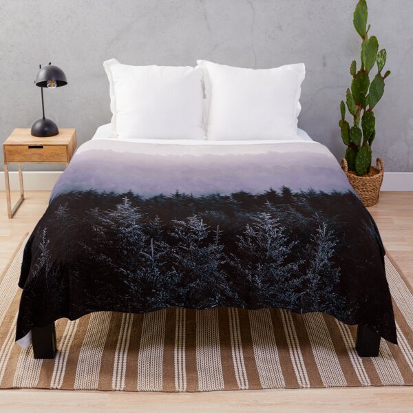 Item preview, Vibrant Violet Misty Forest designed and sold by AshStore.