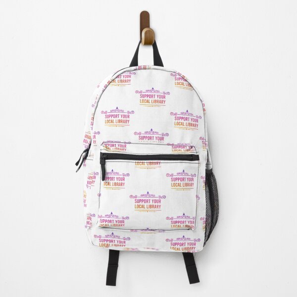 Item preview, Support your local library (Colorful) designed and sold by AdelDa19.