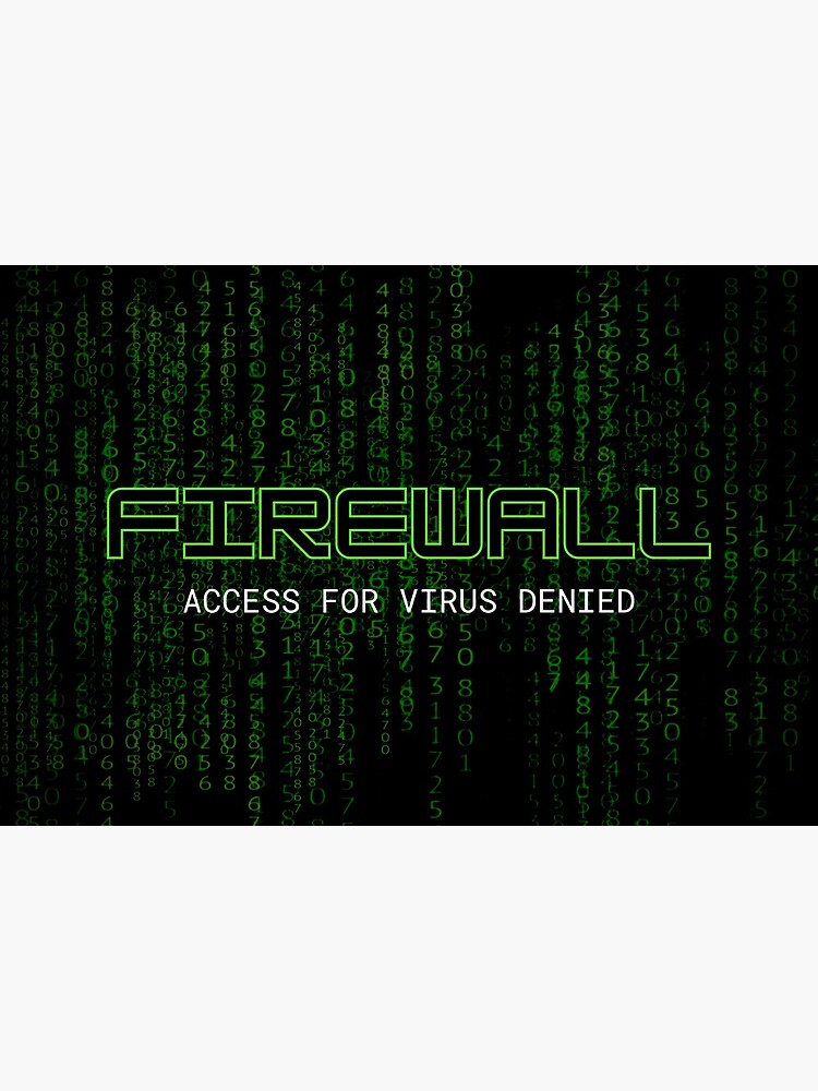 Firewall Green by NeuralNine