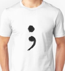 Semi colon Unisex T-Shirt