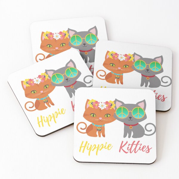 Item preview, Cool Hippie Kitties designed and sold by JaysignersPrint.