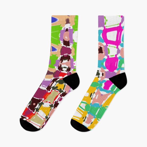 Item preview, Messy Colorful Triangles Abstract designed and sold by ibadishi.