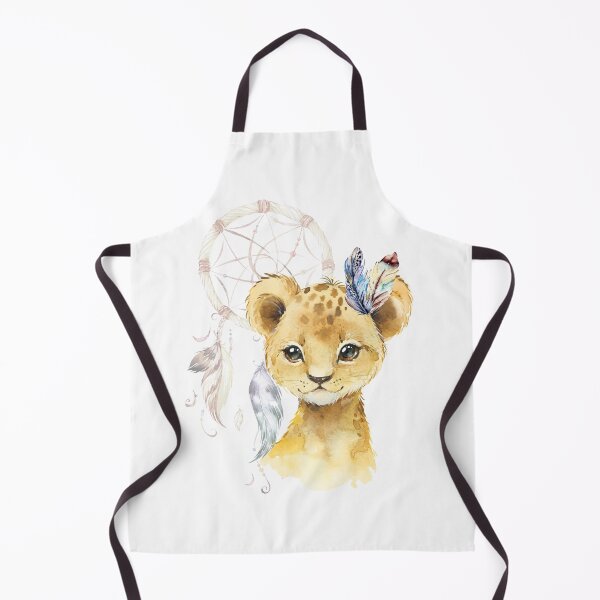 Item preview, Lion Cub with Boho Feathers and Dream Catcher designed and sold by Paulele.