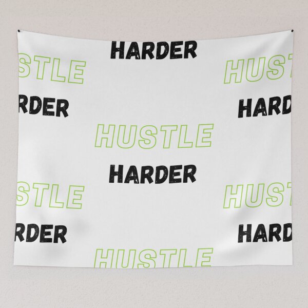 Item preview, Hustle Harder designed and sold by James Gunn.