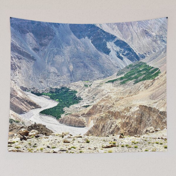 Artikelvorschau, Fluss Himalaya Berge Himalaya Landschaft, Himalaya entworfen und verkauft von worldways.