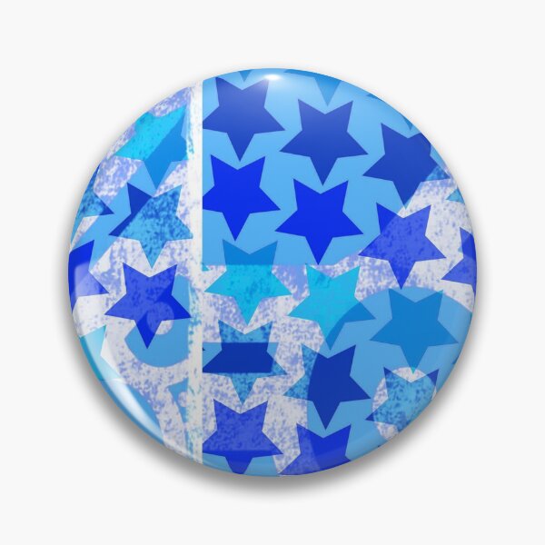 Artikelvorschau, Urban Style Star Pattern in Blue Tones entworfen und verkauft von ibadishi.