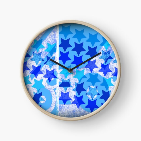 Artikelvorschau, Urban Style Star Pattern in Blue Tones entworfen und verkauft von ibadishi.
