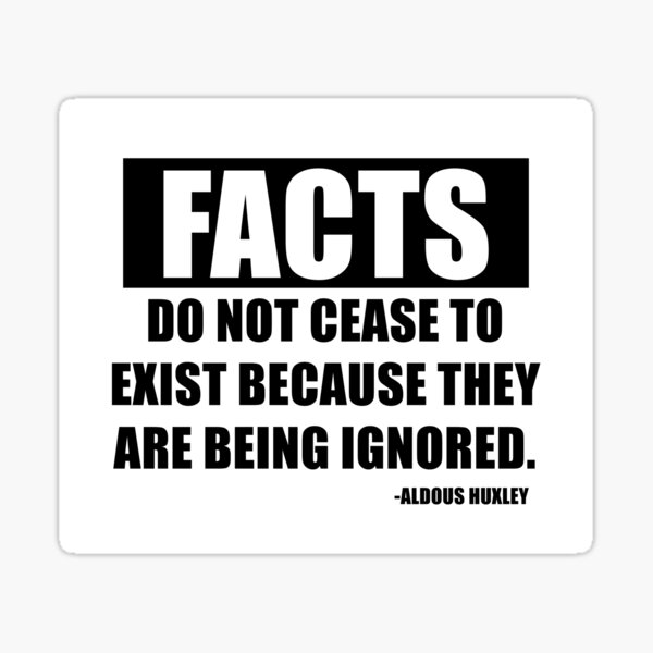 Item preview, Facts -ALDOUS HUXLEY designed and sold by ArtOfRebellion.