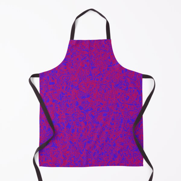 Item preview, 2 edged hearts, red on blue designed and sold by dnparker.