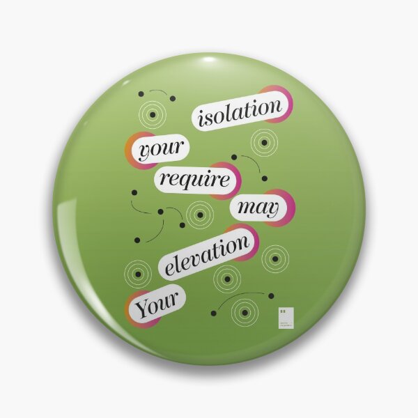 Item preview, Your elevation may require your isolation designed and sold by quotesonposters.