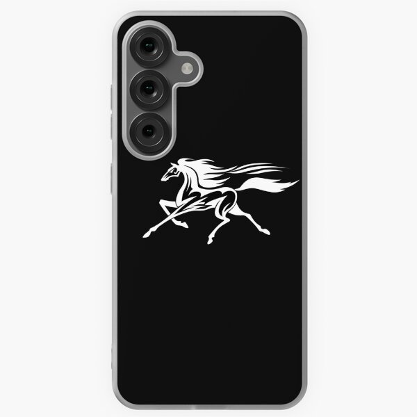 Aperçu de l'œuvre Cheval Mustang Blanc Beau cheval sauvage créée et vendue par OneTimeEngineer.