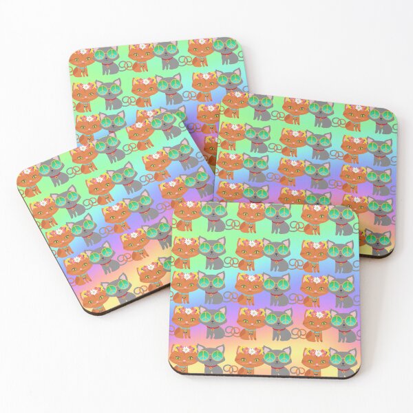 Item preview, Cool Hippie Kittens designed and sold by JaysignersPrint.