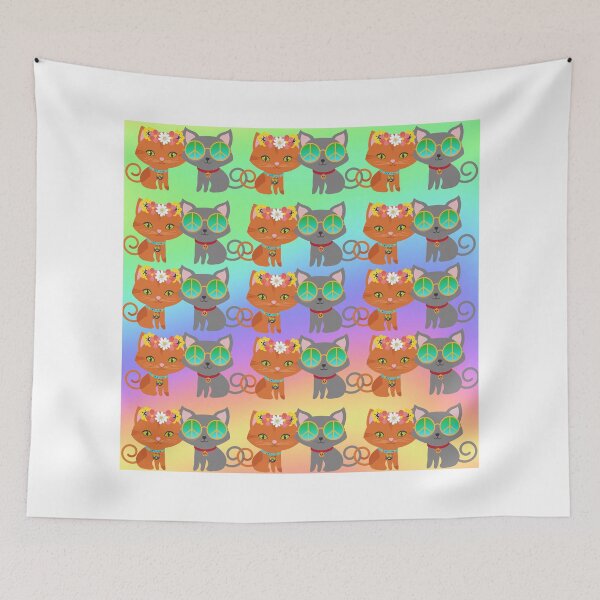 Item preview, Cool Hippie Kittens designed and sold by JaysignersPrint.