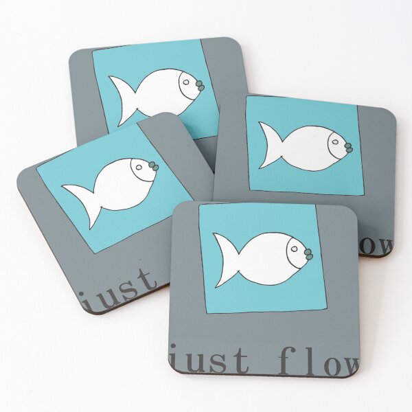 Item preview, fish just flow designed and sold by Veki5.