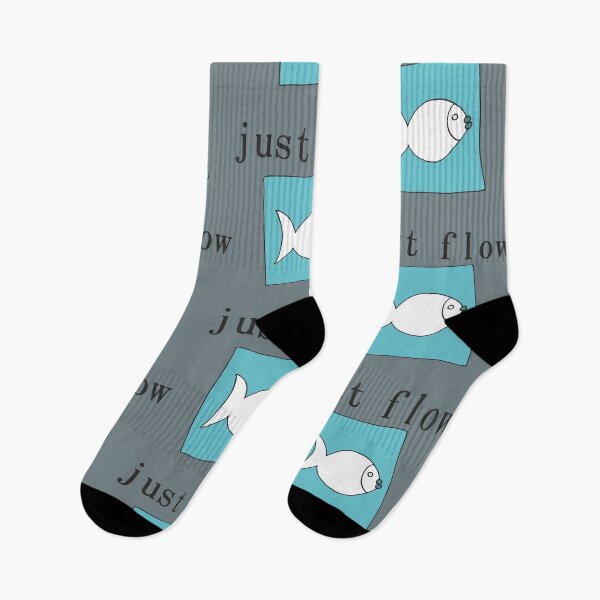 Item preview, fish just flow designed and sold by Veki5.