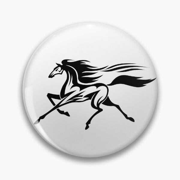 Item preview, White Mustang Horse Beautiful wild horse designed and sold by OneTimeEngineer.