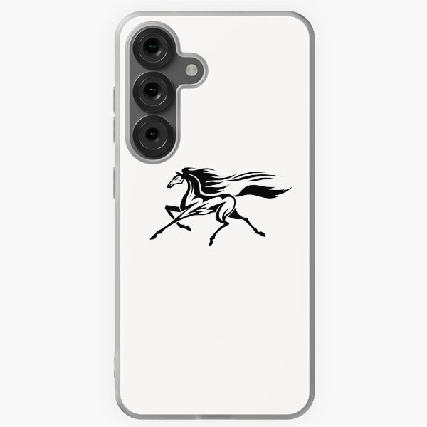 Aperçu de l'œuvre Cheval Mustang Blanc Beau cheval sauvage créée et vendue par OneTimeEngineer.