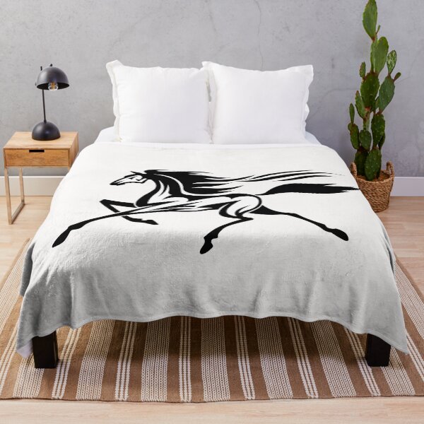 Item preview, White Mustang Horse Beautiful wild horse designed and sold by OneTimeEngineer.