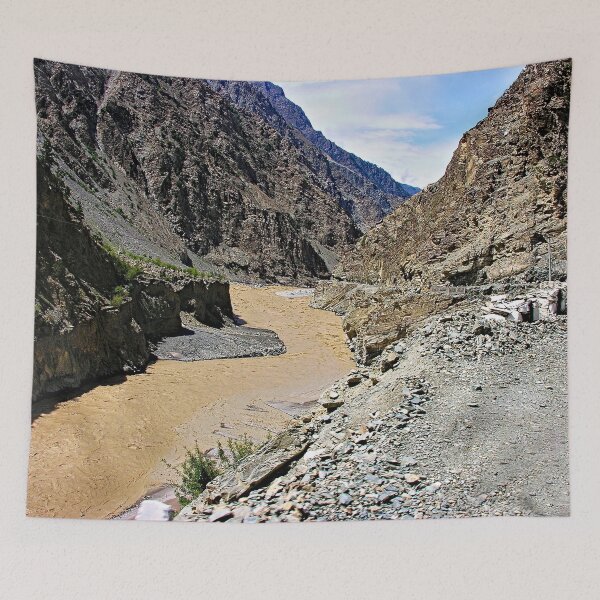 Item preview, Mudy River Himalaya Mountains Himalayan Landscape designed and sold by worldways.