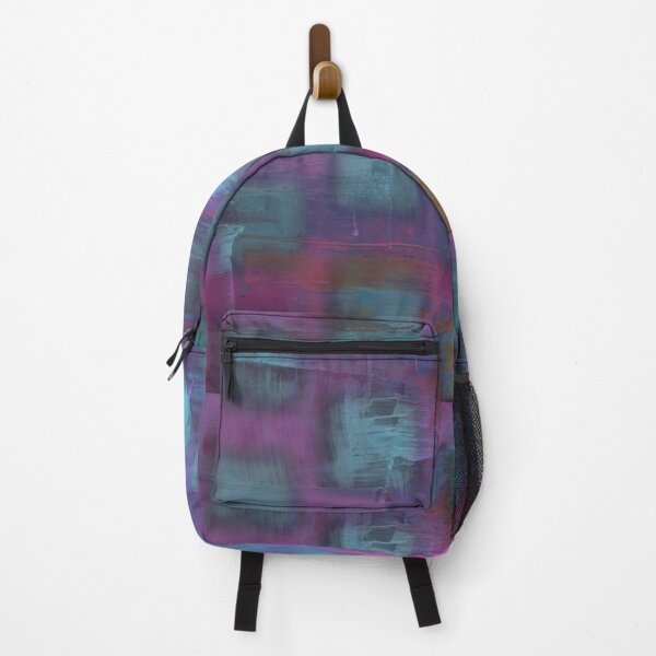 Artikelvorschau, Urban Style Metal Blue Fluorescent Cubes on Purple entworfen und verkauft von ibadishi.
