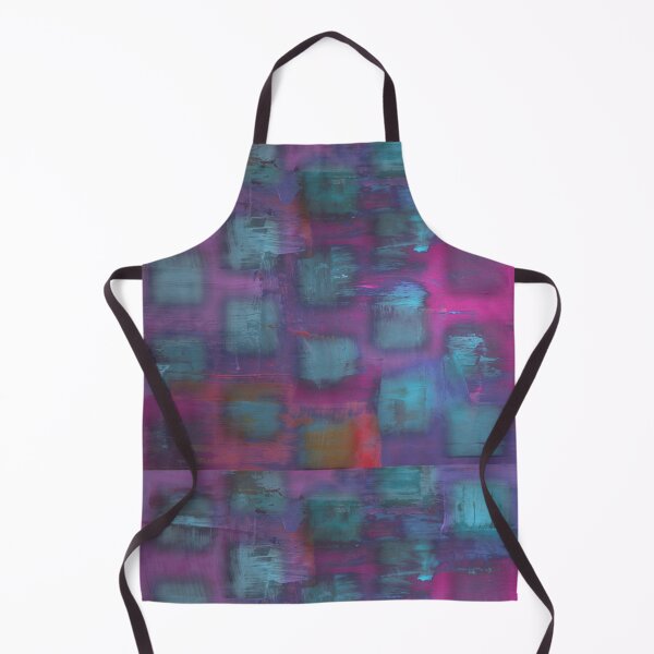Artikelvorschau, Urban Style Metal Blue Fluorescent Cubes on Purple entworfen und verkauft von ibadishi.