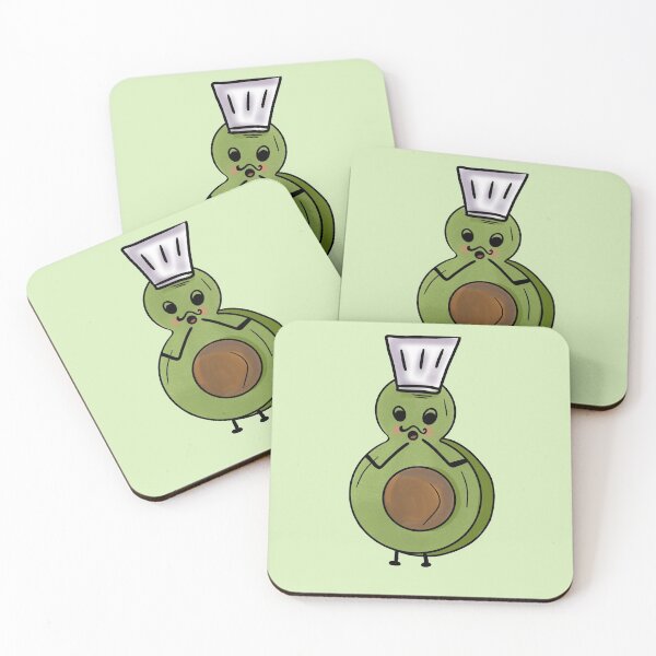Item preview, Funny Avocado Chef designed and sold by Snixie.