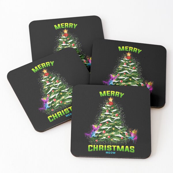 Item preview, Merry Christmas with Cats, Gifts and Family designed and sold by Tig3rE.