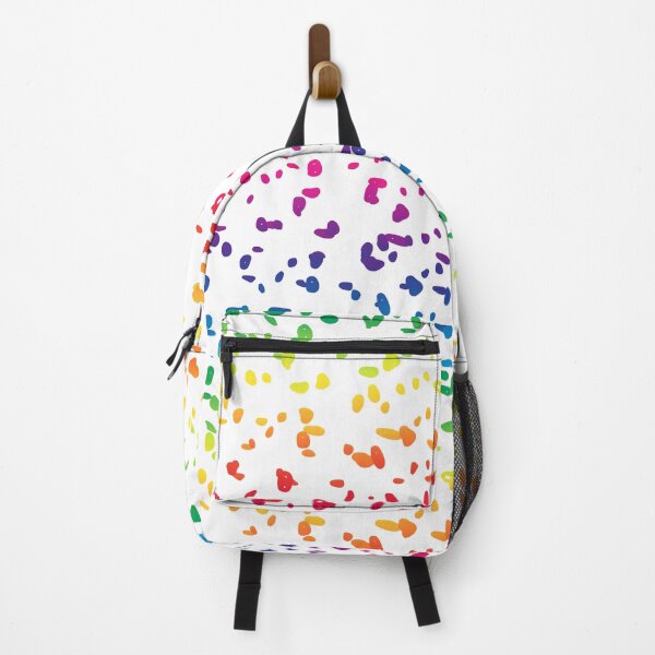 Item preview, Polka Dot Rainbow Splatter Dots Spots Confetti designed and sold by funnytshirtemp.