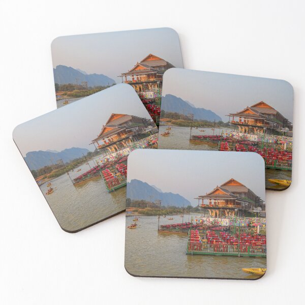 Item preview, Laos. Vang Vieng. Nam Song River. Kayaking. designed and sold by vadim19.