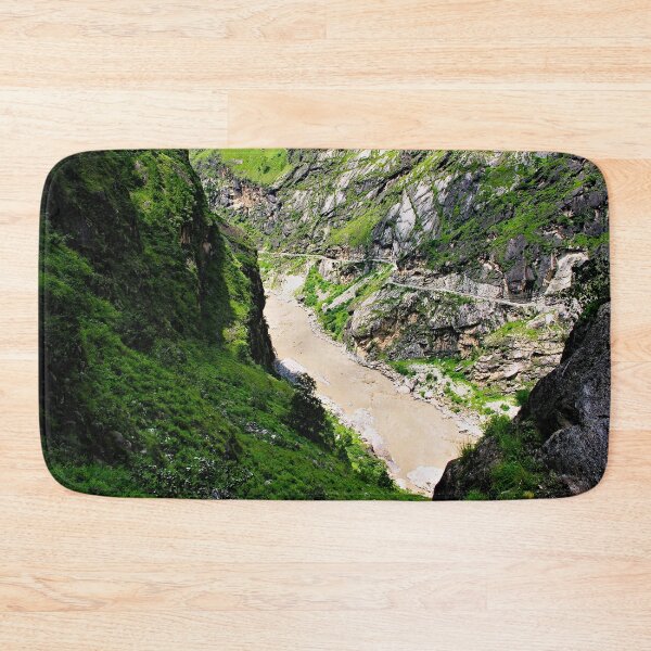 Item preview, River Canyon Himalaya Mountains Himalayan Landscape designed and sold by worldways.