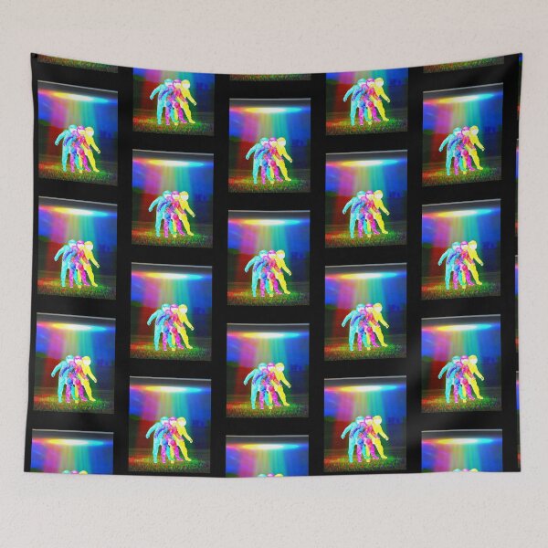 Item preview, Astronaut Rainbow T-shirt- Dancing Spaceman T-shirt  designed and sold by CadeTX.