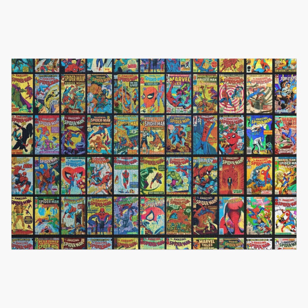 Topps Marvel Ultimate SPIDERMAN Jigsaw 3 puzzles in 1