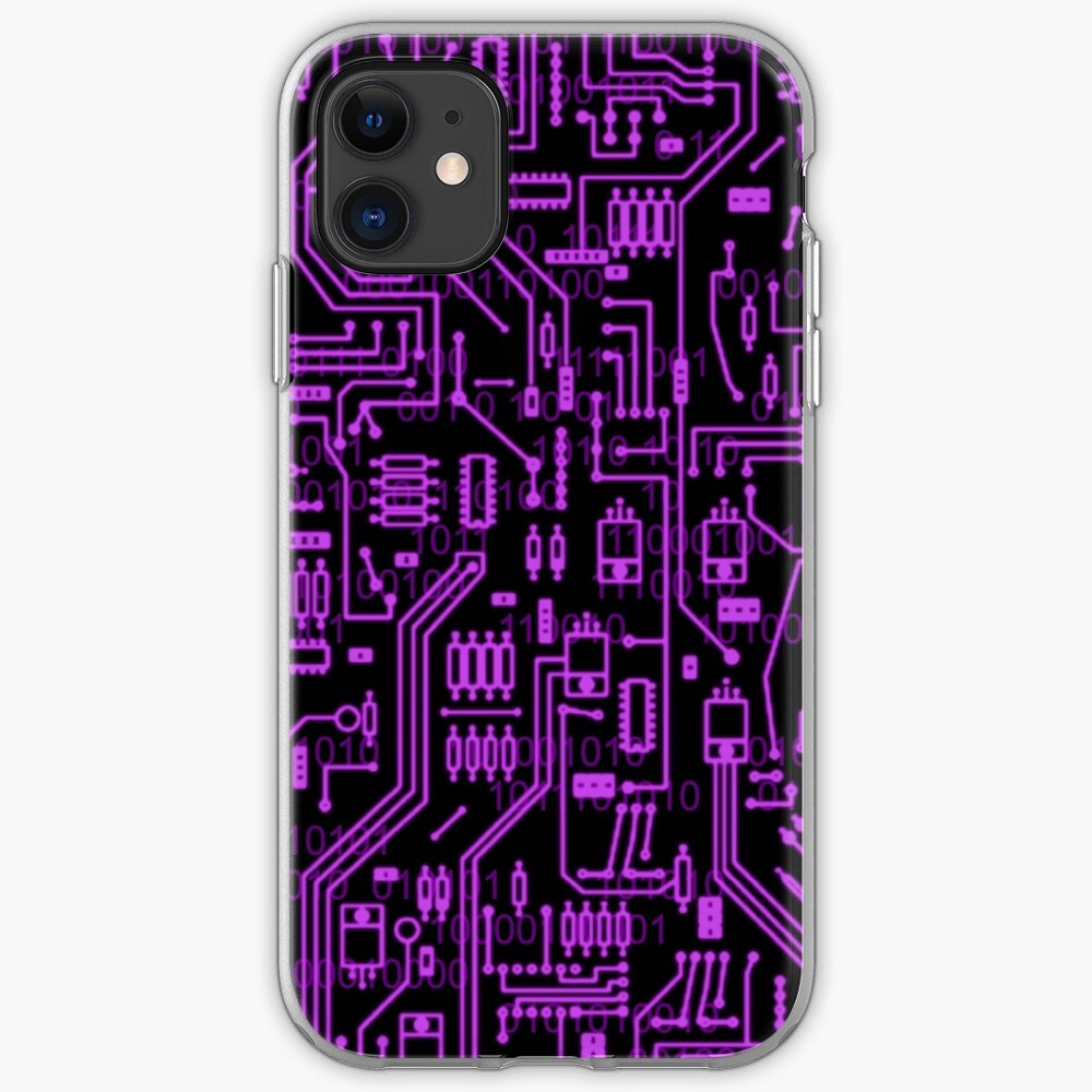 Cyber Circuits iPhone Case & Cover