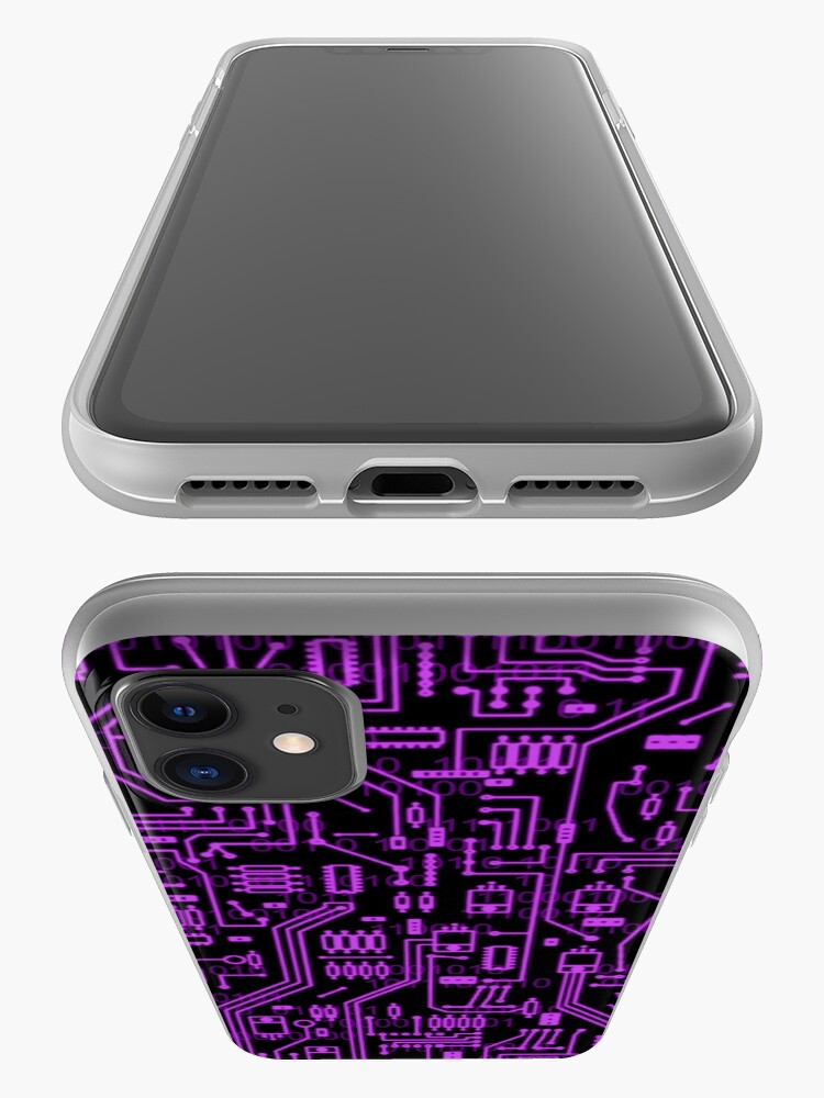 Alternate view of Cyber Circuits iPhone Case & Cover